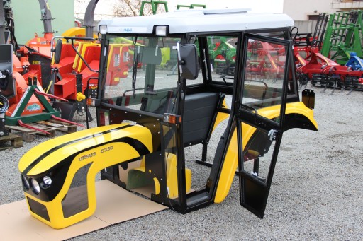 Кабина С330, капот, С-330 желтый, Наглак, комплект крыши белый, новый