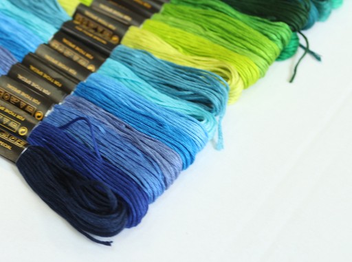 Мулине COLOR, набор 100 шт, 8м