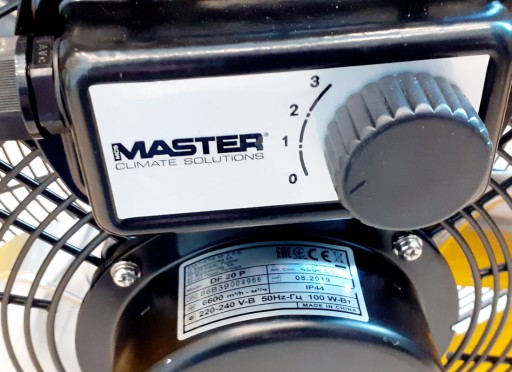 ОСЕВОЙ ВЕНТИЛЯТОР, MASTER DF20P, IP44