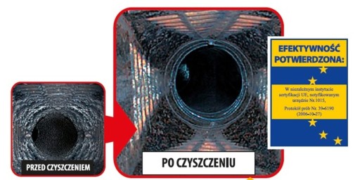 2x ŚRODEK PROSZEK KONCENTRAT DO CZYSZCZENIA SADZY Z KOMINA HANSA 5x18g