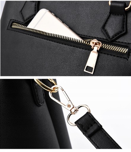 Синяя женская сумочка НАБОР 2в1 CLASSIC BAG-брелок на плечо