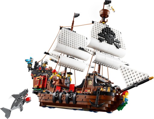 LEGO SET Creator Пиратский корабль 3 в 1 31109