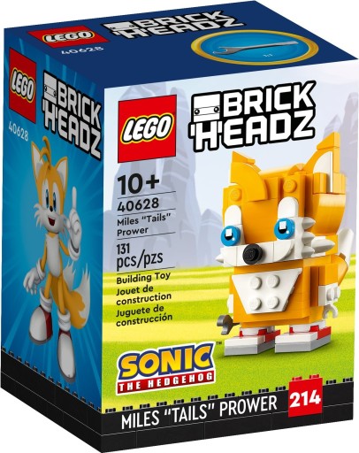 LEGO BrickHeadz — Майлз Тейлз Prower Bricks 40628, ОРИГИНАЛ, новый