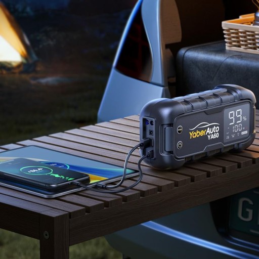 БУСТЕР JUMP STARTER YABER 6000A ПУСКОВОЕ УСТРОЙСТВО