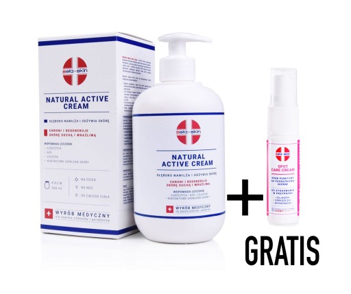 BETA SKIN ACTIVE КРЕМ 500 МЛ AZS PSORIASIS TRAVEL