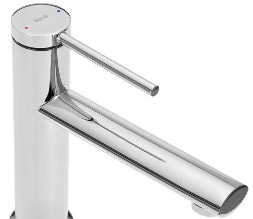 Смеситель для умывальника OVAL Low Chrome Chrome - REA