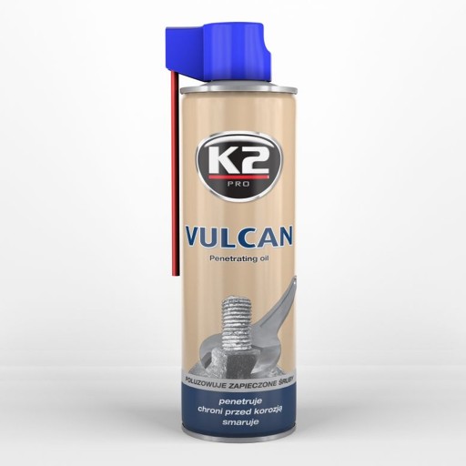 УДАЛЕНИЕ Ржавчины С ПОМОЩЬЮ MOS2 VULCAN 500ML SPRAY W115
