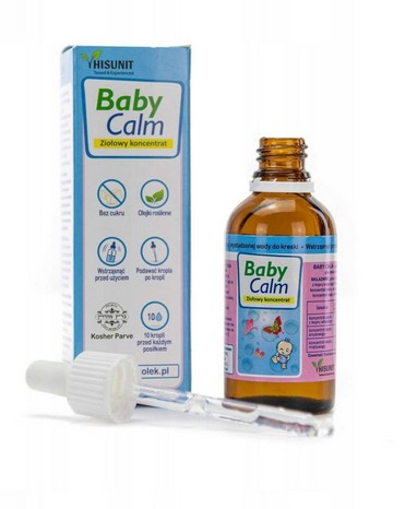 Baby Calm preparat na kolkę u niemowląt 50ml 2 SZT