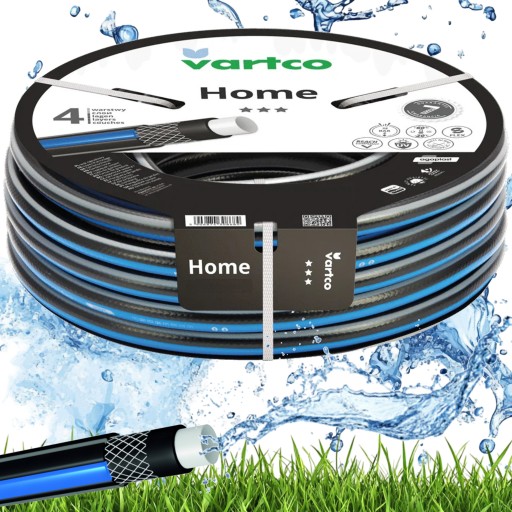 САДОВЫЙ ШЛАНГ 4-СЛОЙНЫЙ VARTCO HOME 25BAR 3/4'''' 50М ПОЛИРОВАТЬ ПРОДУКТ