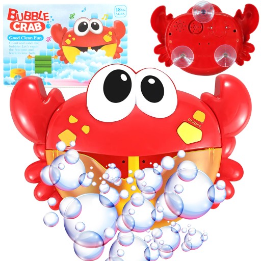 ИГРУШКА ДЛЯ ВАННЫ КРАБА ДЛЯ ПРИГОТОВЛЕНИЯ ПЕНЫ С МЕЛОДИЯМИ