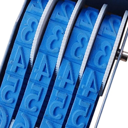 Нумерация марок 4 полосы Rolling Stamp Digital