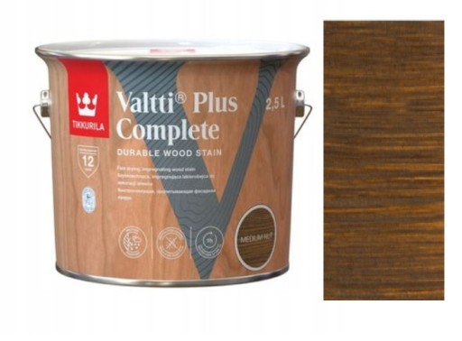 Tikkurila Valtti PLUS Complete 2,5 л СРЕДНИЙ ОРЕХ