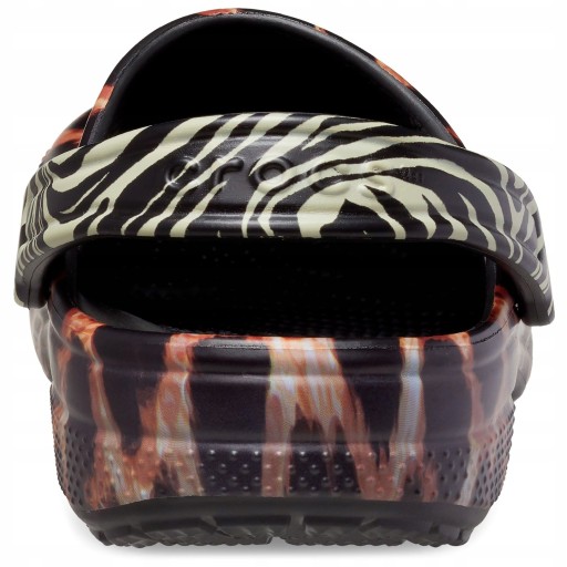 DAMSKIE KLAPKI CROCS BUTY W PANTERKE NA LATO