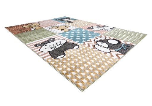 ДЕТСКИЙ КОВЕР FUN 140x190 ЖИВОТНЫЕ цвет #O265
