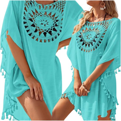 Pareo Tounic Boho Summer Summer Dress Plass Pad