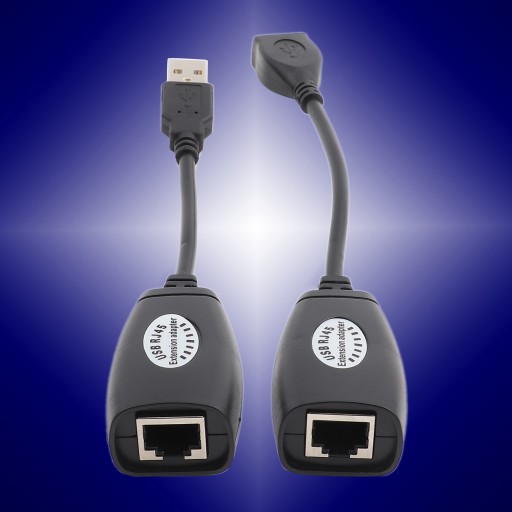 УДЛИНИТЕЛЬ USB ПО ВИТОЙ ПАРЕ RJ45 CAT5
