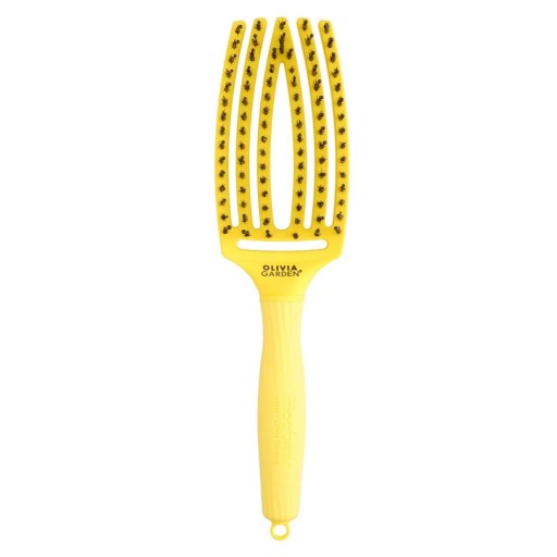 Расческа для распутывания волос Olivia Garden Lemoniade YELLOW FINGERBRUSH