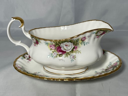 Соусник Royal Albert с розами