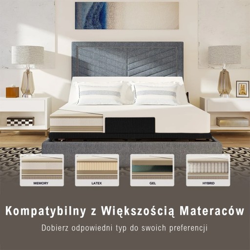Современная регулируемая кровать для спальни Dozee 200x90