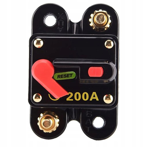 9V-48V DC Wodoodporny wyłącznik 200 A z ręcznym