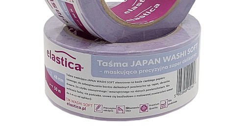 Taśma maskująca Elastica JAPAN WASHI SOFT 48mm/50m