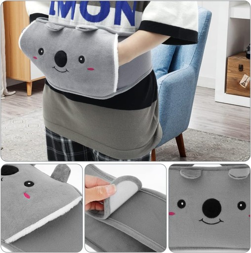 РЕЗИНОВЫЙ НАГРЕВАТЕЛЬ В ЧЕХОЛЕ, ПЛЮШЕВЫЙ KOALA PAS, Грелки