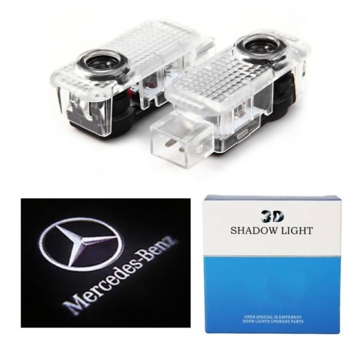 СВЕТОДИОДНЫЙ ЛОГОПРОЕКТОР MERCEDES E-Class W211 2002-09