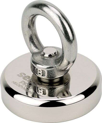 Sensei 80 кг - НЕОДИМОВЫЙ МАГНИТ С РУЧКОЙ, Ø48 x В12 мм, N52 Strong Strong