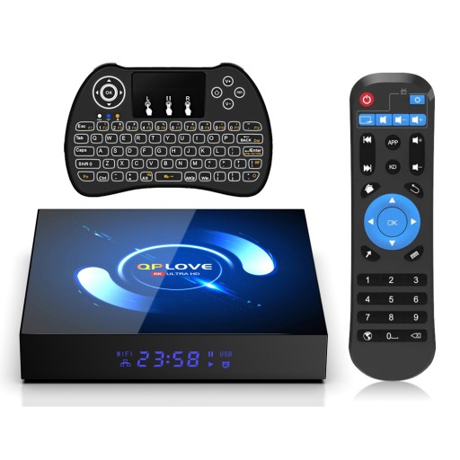 Мультимедийный проигрыватель Smart Box TV 4K Android, 128 ГБ