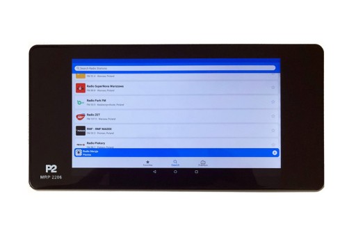 P2 AUDIO RADIO INTERNETOWE PODTYNKOWE Z BT + GŁOŚNIKI 2X 40W