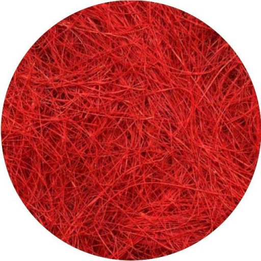 СИЗАЛ сено декоративное SIZAL RED волокно 30