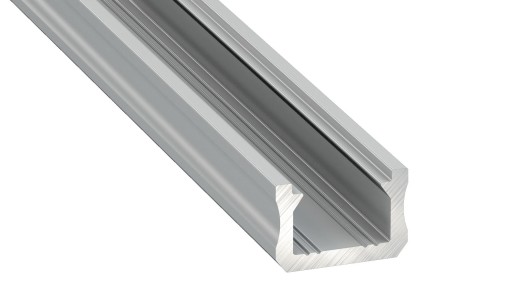PROFIL DO TAŚMY LED WĄSKI 12mm X 3m BIAŁY + KLOSZ