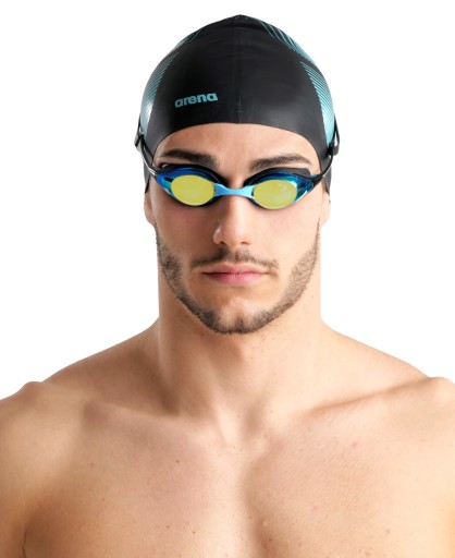 Очки для плавания Arena COBRA SWIPE MIRROR AQUA
