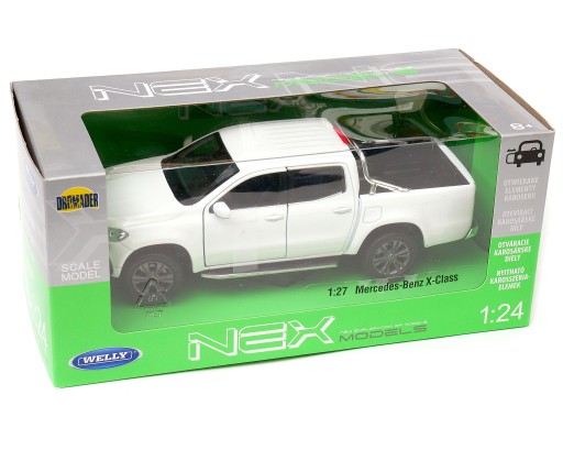Mercedes-Benz X-Class модель 1:24 - 27 WELLY белый