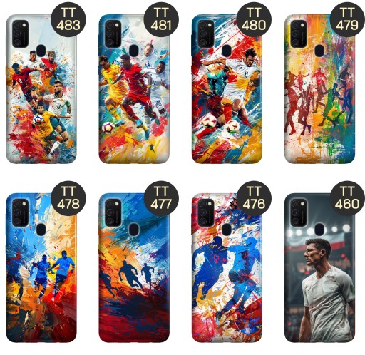 ETUI DO SAMSUNG GALAXY M21 WZORY EURO 2024 PIŁKARSKIE SPORTOWE OBUDOWA CASE