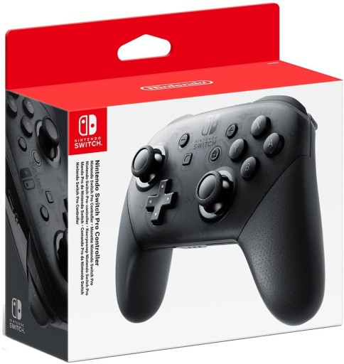 Черный контроллер NINTENDO Switch Pro