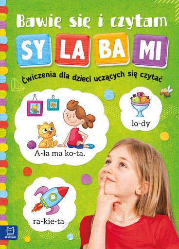 PAKIET 1-KLASISTY Bawię się i czytam sylabami SZLACZKI KALIGRAFIA 6-7 LAT