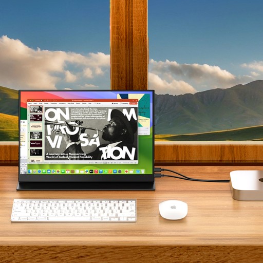 Przenośny monitor do gier UPERFECT 14” 60 Hz 2160*1440 P 1500:1 300 Nits IPS