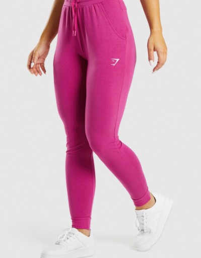 СПОРТИВНЫЕ БРЮКИ GYMSHARK ЖЕНСКИЕ РОЗОВЫЕ С ЛОГОТИПОМ XS 0Z4E3_D*