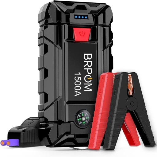 Мощный автомобильный стартер JUMP STARTER BOOSTER Powerbank 26800 мАч 4000 А