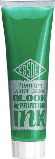 Краска графическая Essdee Premium linocut ink ЗЕЛЕНАЯ 100мл для линолеума
