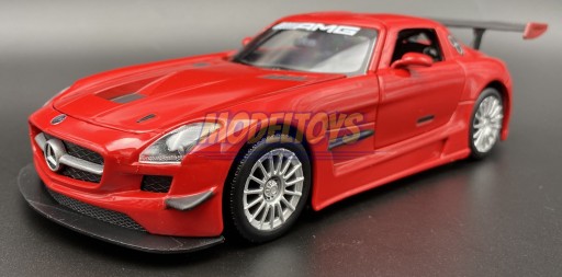 Mercedes Benz SLS AMG GT3 красный 1:24 Motormax 73356