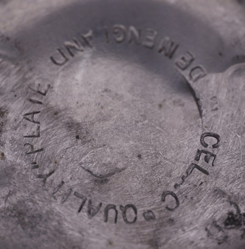 stara CUKIERNICA szkło + plater Celtic Plate