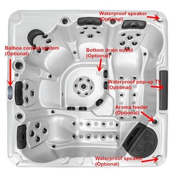 SPA Balboa зимний сад джакузи 220x220 см