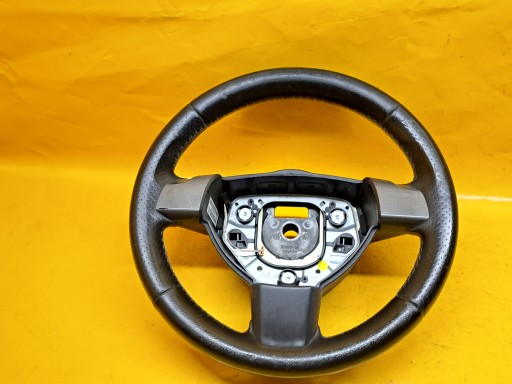 КОЖАНЫЙ РУЛЕВЫЙ КОЛЕСО С 3 СПИЦАМИ OPEL ASTRA H III 04-10 13150288AH.