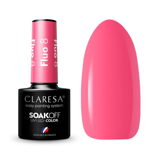 КОЛЛЕКЦИЯ CLARESA NEON HYBRID POLISH FLUO