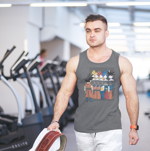 TANK TOP DRAGONBALL GOKU DESING
