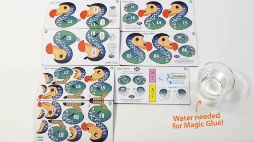 Пазл Magic Glue DODO BIRD 3D Recycling