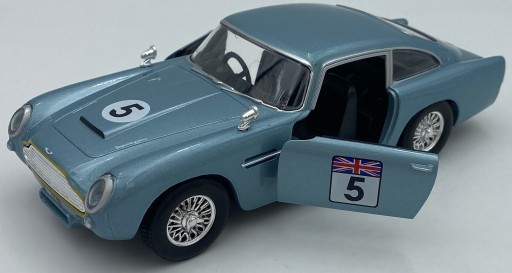 Aston Martin DB5 № 5, масштаб 1:24, Motormax GT Racing 73789