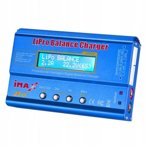 IMAX B6 80W 6A Ładowarka Lipo NiMh Li-ion Ni-Cd Cy
